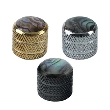 Knob,Guitar Bass Accessories for 6mm Dia Shaft Pots,Sturdy,Potentiometer Pot