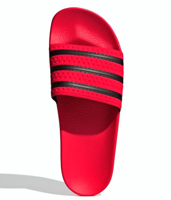 NEW ADIDAS ORIGINALS MEN'S ADILETTE TREFOIL SLIDES ~SIZE 11 #JR3619