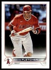 2022 Topps David Fletcher Los Angeles Angels #447