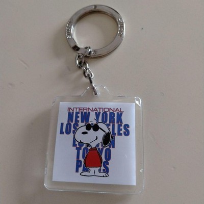 Stussy x Snoopy Peanuts Keychain Used Rare Collab | eBay