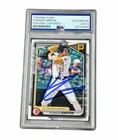 Konnor Griffin Signed Card 1st Bowman Paper Auto Pittsburg Pirates PSA