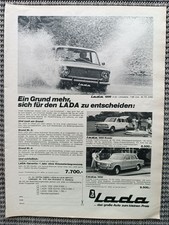 Lada 1200, 1500, Werbung, Werbeanzeige, Rekla...