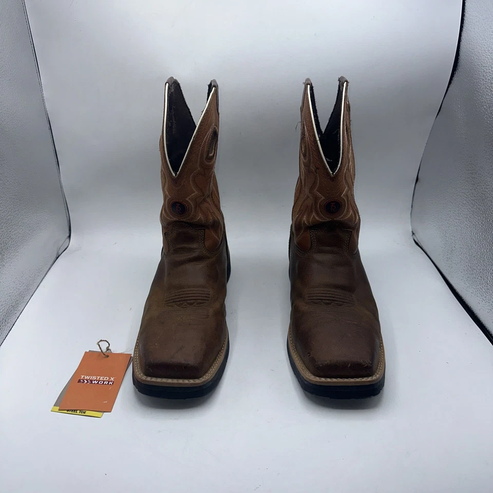 Tony Llama Western Bota de Trabajo Impermeable Puntera Compuesta 7 EE RR3300 Talla 10D Foto 3 de 4