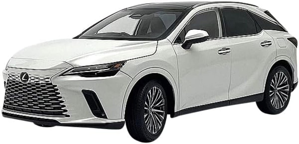 KYOSHO ORIGINAL 1/18scale LEXUS RX 450h+ (SONIC QUARTZ) KS08972Q F