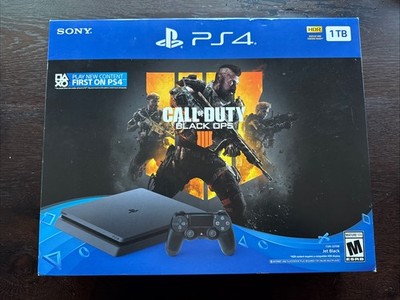 NEW SEALED Sony Playstation 4 PS4 Call of Duty Black Ops IV 4 Slim 1TB Bundle