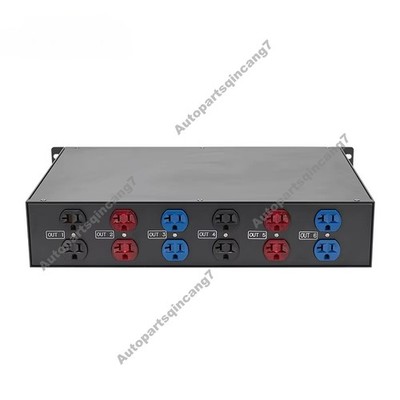 L21-30 In/Thru 6x Edison Duplex 6 Channels Edison Stage Power Distribution Box