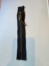 New YKK Zipper 6 inch Black Cir580 Qty 100