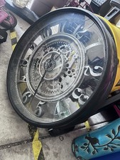 Steampunk Round Analog Hanging Wall Clock Met...