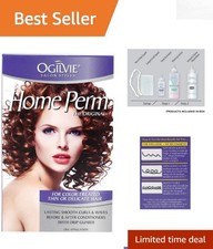 Ogilvie Home Perm Kit: Salon-Quality Curls for Color-Treated, Delicate Hair