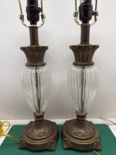 26" Tall Traditional Rustic Table lamps Set of 2 for Living Room, 3-way Lights