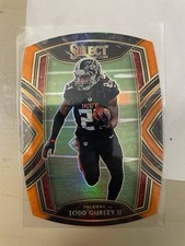 2020 Select Football Club Level Red Die Cut Prizm Todd Gurley II #240 Falcons