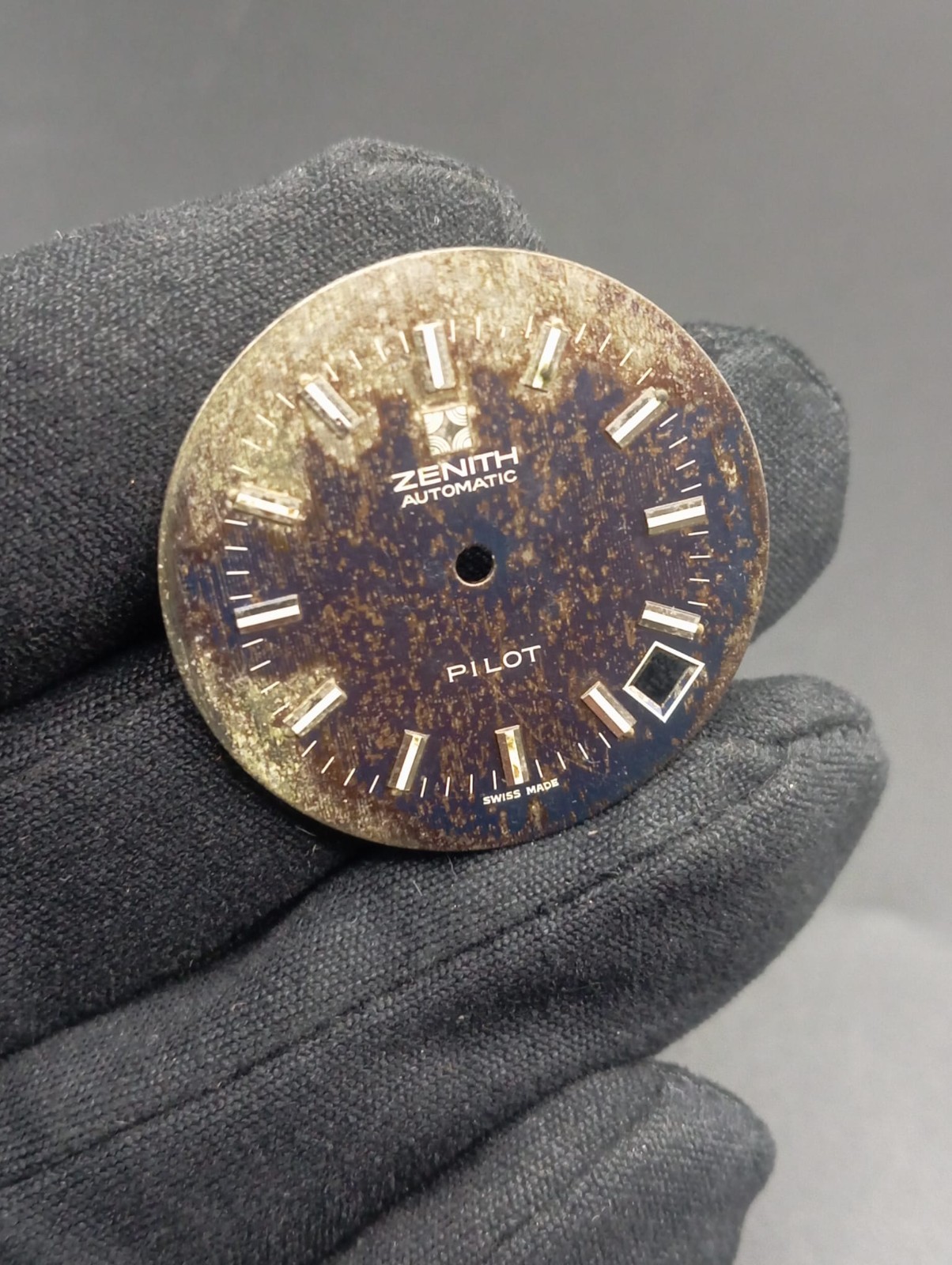 Zenith Pilot Automatic Dial Replacement - image 1