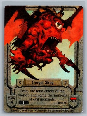Guardians CCG Gorgal Skag TCG Limited Edition