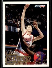1993-94 Fleer #2 Shawn Bradley 1993 NBA Draft Lottery Pick Exchange 2003I