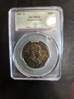 1957-D CAC GRADED MS65 Franklin Half Dollar Mint Set Coin Light Toning