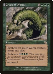 Crush of Wurms #110 Judgment MTG Rare Sorcery