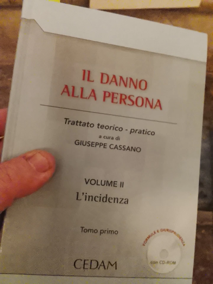 Il Danno Alla Persona Giuseppe Cassano CD.Rom - Immagine 3 di 4