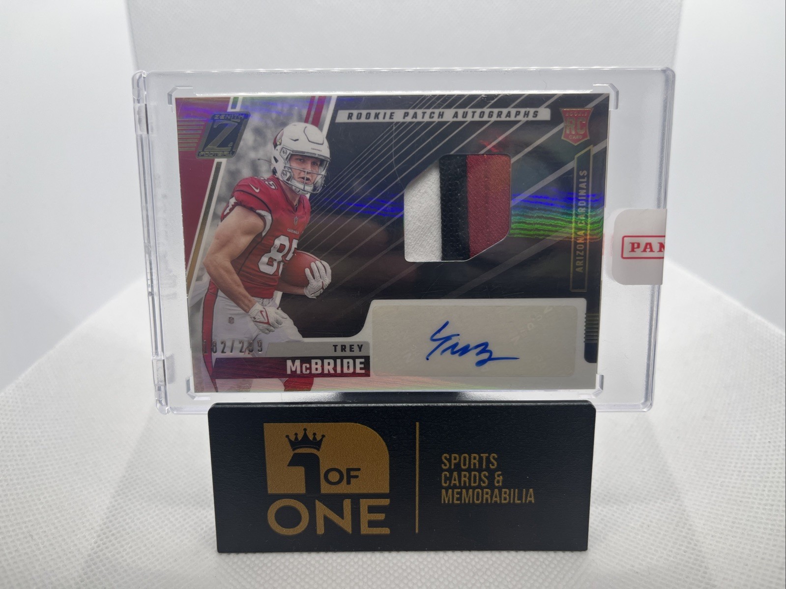 2022 Zenith- RPA #182/299 - Trey McBride RC - Cardinals