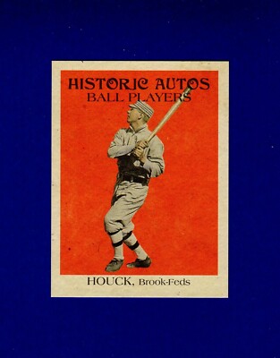 #24 BYRON HOUCK, 1914 Brooklyn Tip-Tops ~ Federal Baseball League card | 2019HA