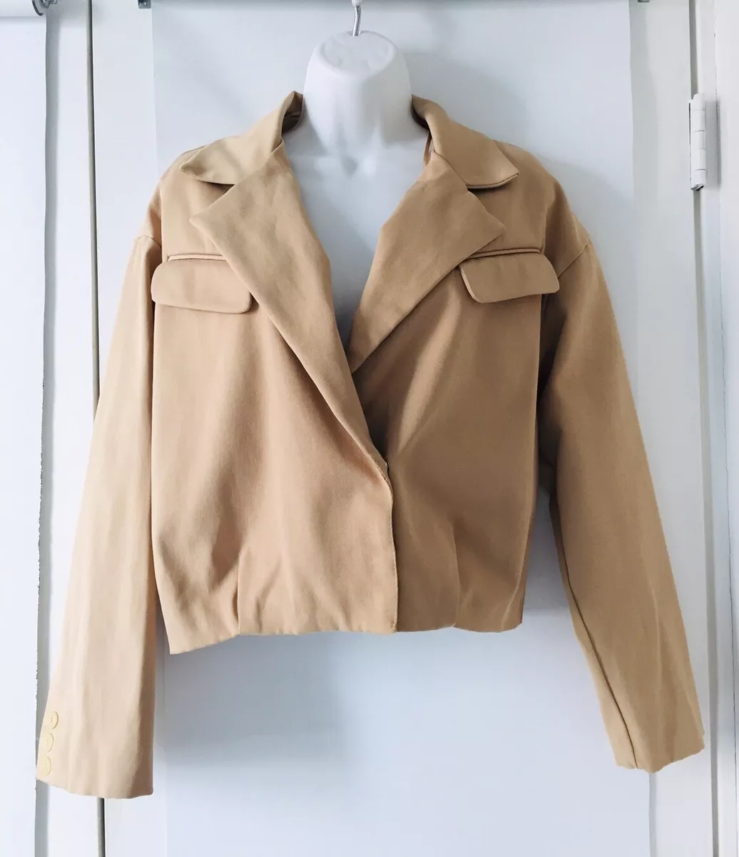 Zara wrap sales jacket