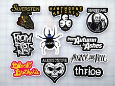 Screamo / Emo Vinyl Sticker Lot 10 Pack indie rock band punk metalcore scene