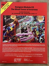 Advanced Dungeons  Dragons Ghost Tower of Inverness AD D TSR 9038 Module C2