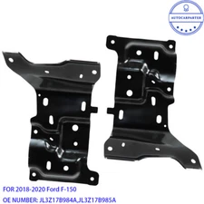 For 2018 2019 2020 Ford F-150 Pair Front Bumper Mounting Brackets Set LH & RH