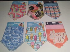 Animal 6pk Vibrant Life Dog Bandana Warm Stylish Fun Boy Or Girl Accessory