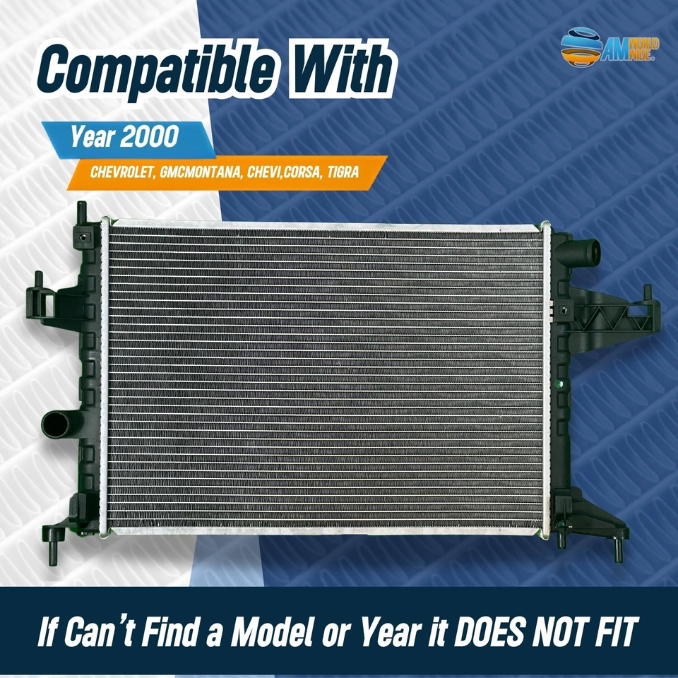 Repuesto Radiador Compatible con CHEVROLET GMC MONTANA CHEVI CORSA TIGRA 200 Foto 3 de 4