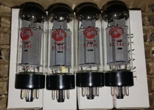 4X Psvane EL34C Power Tubes / KT1