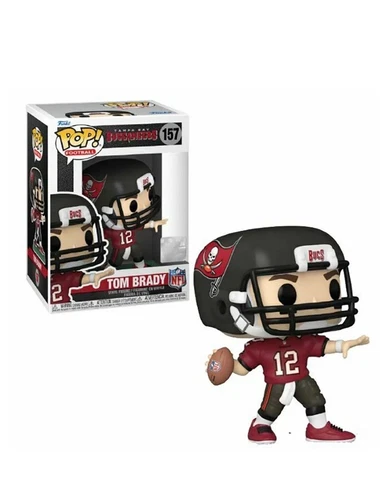 Funko Pop Football NFL Tampa Bay Buccaneers Tom Brady #157 Vinyl Figure NIB