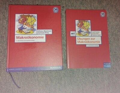 Pearson Buch Makroökonomie Blanchard / Illing + Übung Forster / Klüh / Sauer