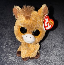 *RETIRED* Ty Beanie Boo HARRIET The Horse 🐴 6in (2017) NEW W/tag