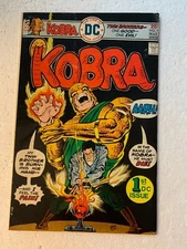 THE KOBRA #1 F DC COMICS BRONZE 1976 - JACK KIRBY