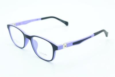 NEW SEE LINE EYEWEAR 1022 C6 BLACK PURPLE AUTHENTIC FRAMES EYEGLASSES  48-18