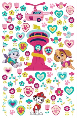 AG Design Paw Patrol Favourite Characters Decorative Stickers for Walls, Furniture and Interior Children's Room, 42.5 x 65 cm, DK 1733, PVC Film (Phthalate-Free), Multicoloured, 5 cm x 65 cm