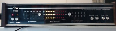 DBX 3BX Dynamic Range Expander. Powers On. For parts or Repair 