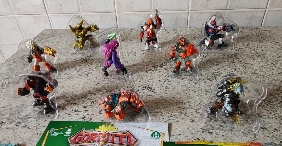 GORMITI 2021 WAVE 11: LA COLLEZIONE COMPLETA 9 PERSONAGGI CON CARTE - NUOVI! - Immagine 3 di 4
