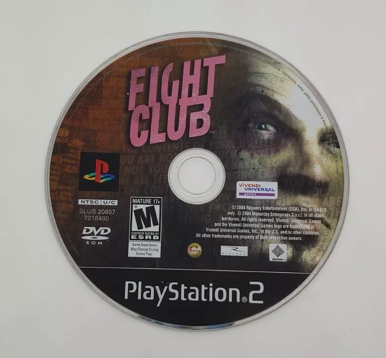 Fight Club ( Clube Da Luta ) Original Playstation 2 Ps2