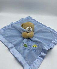 Baby Starter Bear Car ''Thank Heaven For Little Boys '' Security Blanket