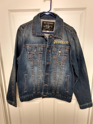 True Religion Jean Jacket Men's Sz L | eBay