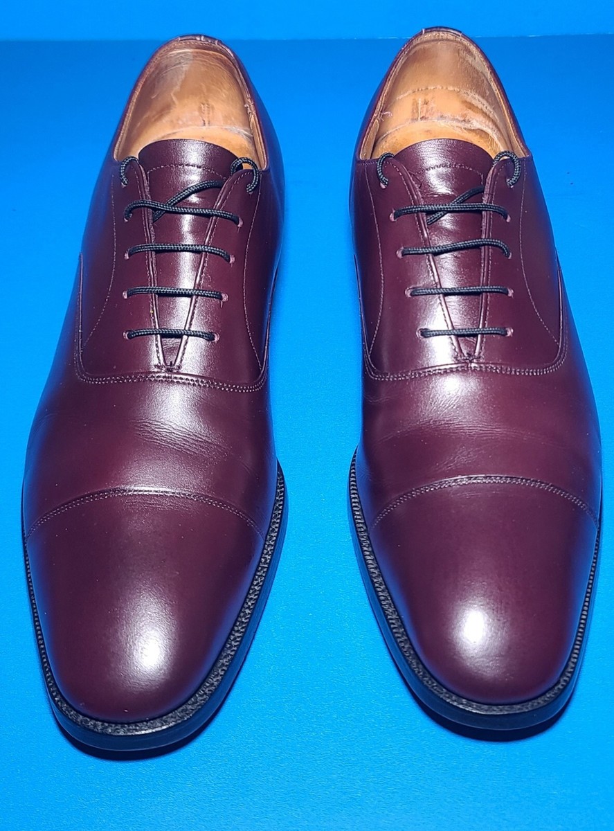 CHURCH'S Custom Grade CONSUL CAP 73 Mens Burgundy Leather