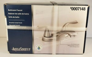Aquasource Faucet Crome Finish 0007148 Nib 19934461238 Ebay