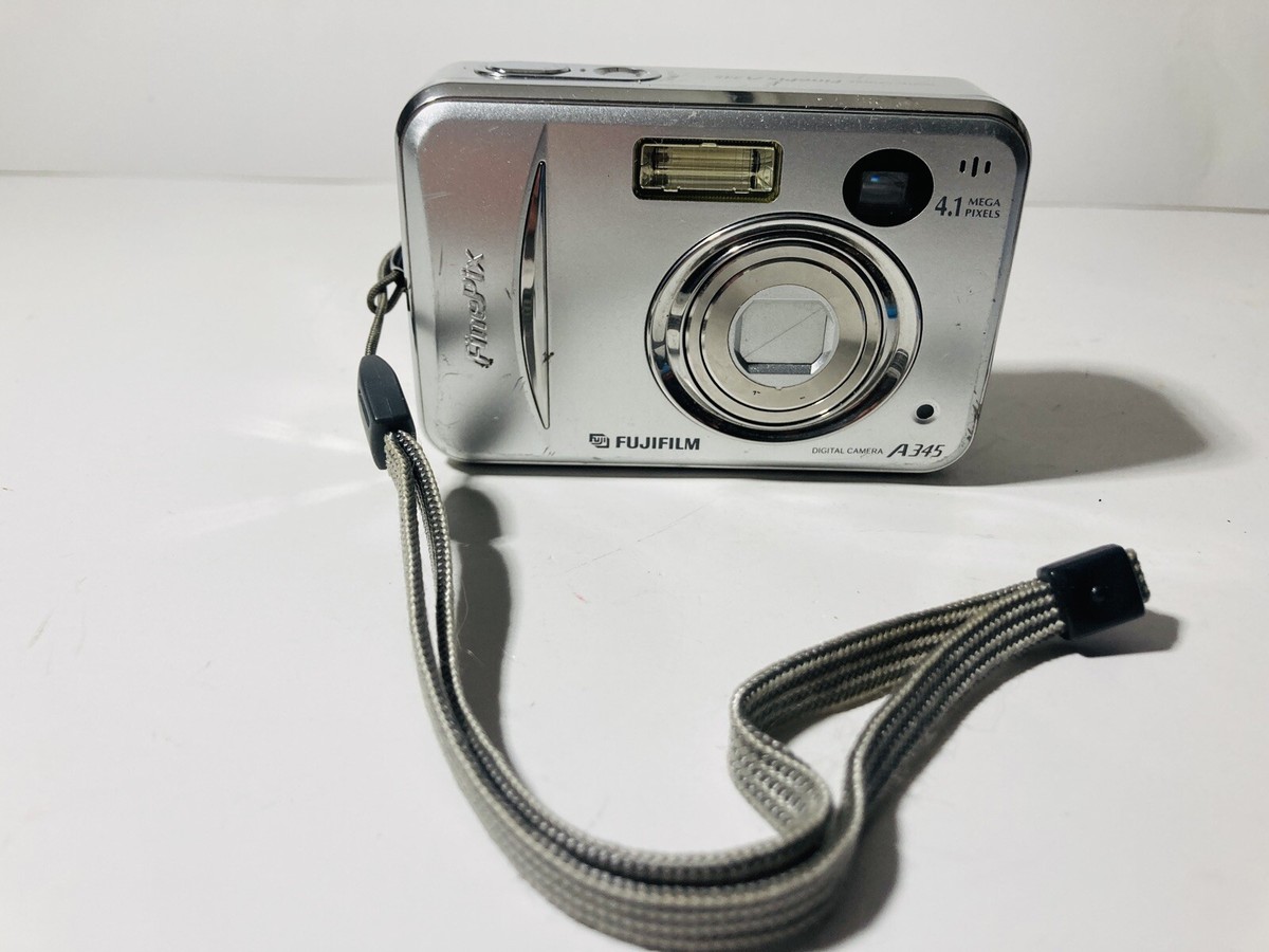 Fujifilm FinePix A Series A345 4.1MP Digital Camera - Silver