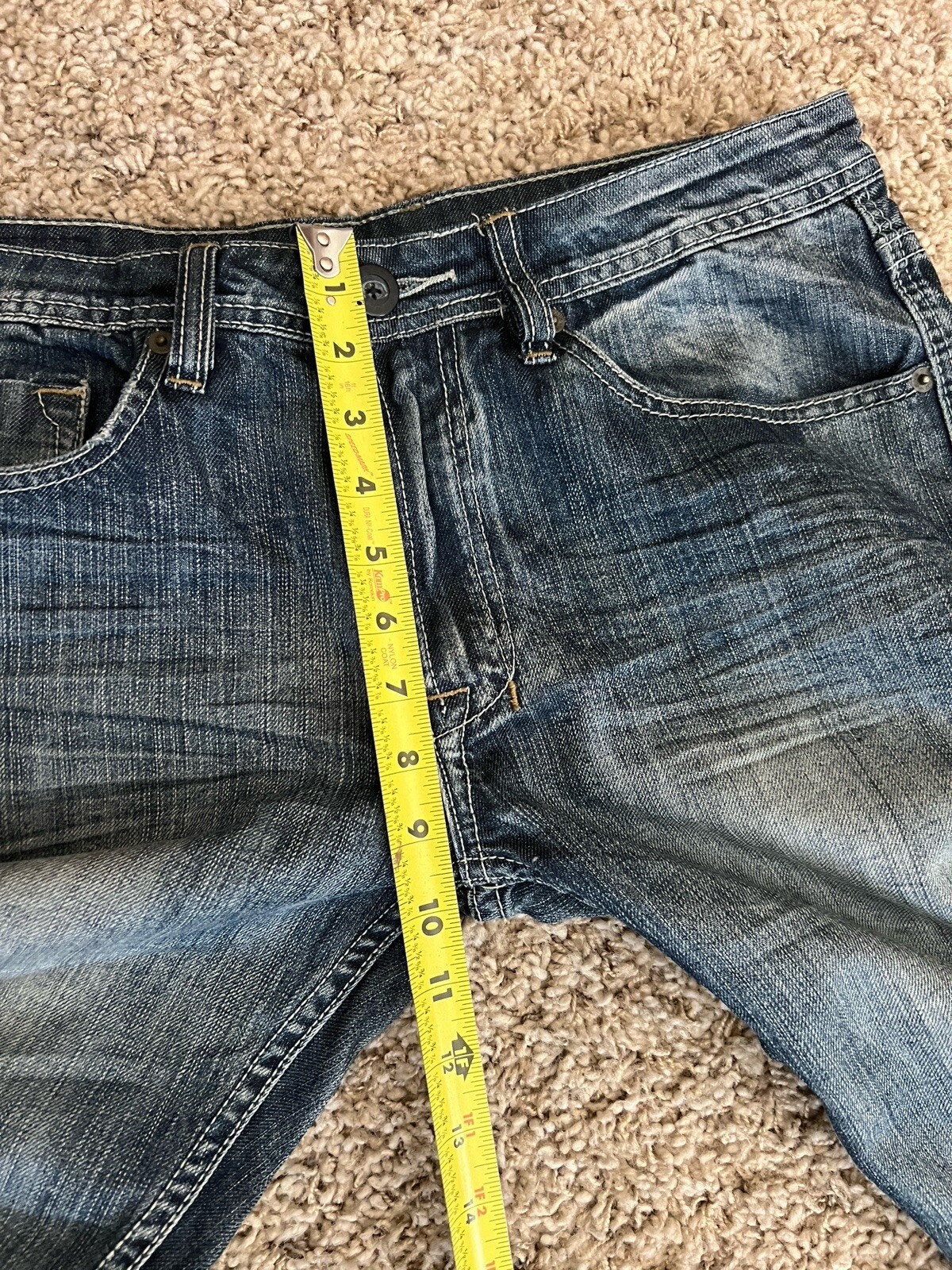 Men's Buffalo Driven Basic Straight Jeans Medium … - image 7