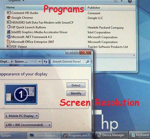 HP Compaq G5000 Core2 CPU 1.73GHz 2GBRam 120GBHd WiFi Win7 Οffice.- ΝΟ cq c50- - Picture 6 of 12
