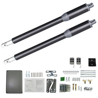 650lbs Electric Arm Dual/Single Swing Gate Opener Automatic Heavy Duty + Remote
