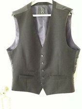 Taylor wright waistcoat blk With Strips size L