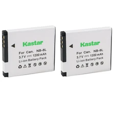 Kastar NB-8L Battery for Canon PowerShot A2200 A3000 A3100 A3150 A3200 IS Camera