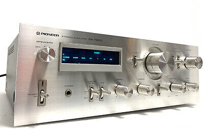 PIONEER SA-7800 Stereo Amplifier 130 Watts RMS Blue Line